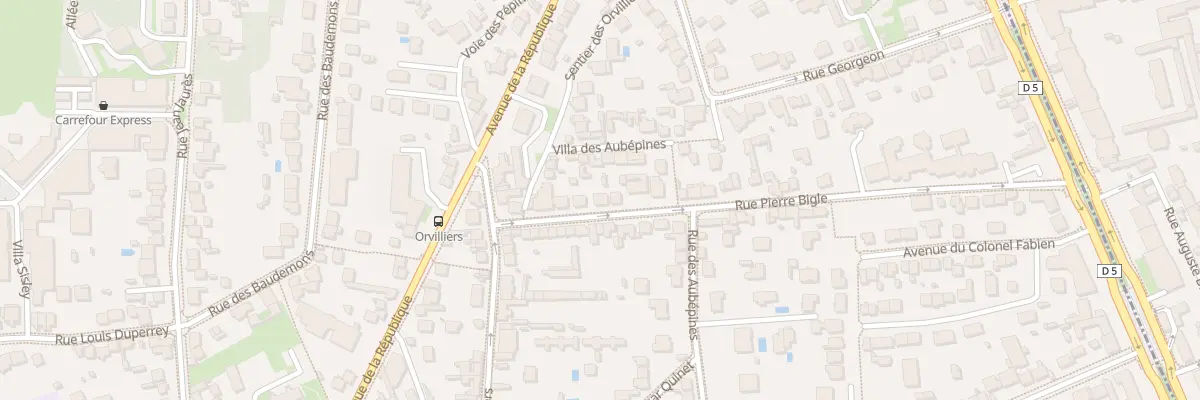 Plan du 76 Rue Pierre Bigle à Thiais