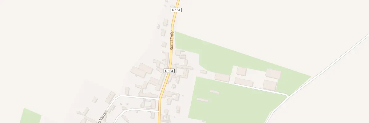 Plan du 6 Rue d’Enfer à Louvrechy