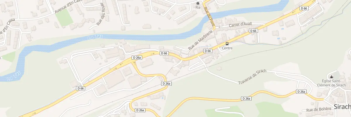 Plan du 43 Rte Nationale à Ria-Sirach
