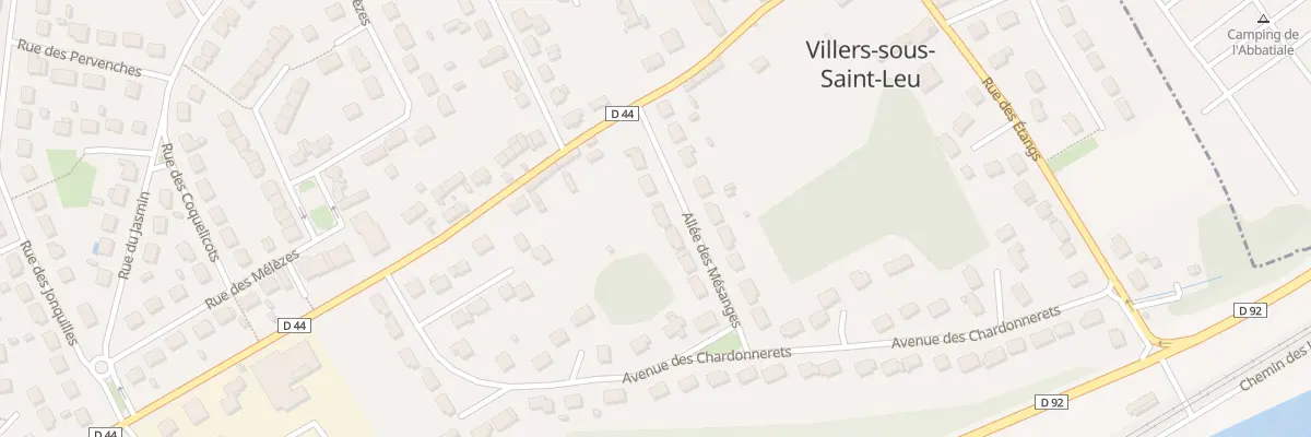 Plan du 6 All des Mésanges à Villers-sous-Saint-Leu