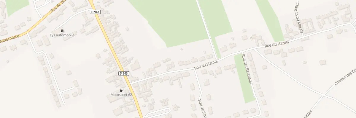 Plan du 135 Rue du Hamel à Lambres-lez-Aire