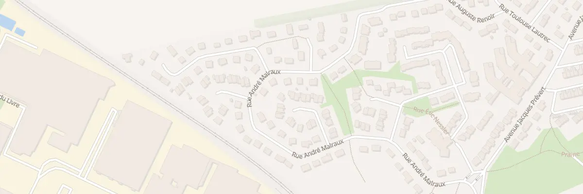 Plan du 38 Rue André Malraux au Malesherbois