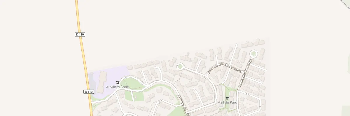 Plan du 21 Av des Chevreuils à Neuilly-sous-Clermont