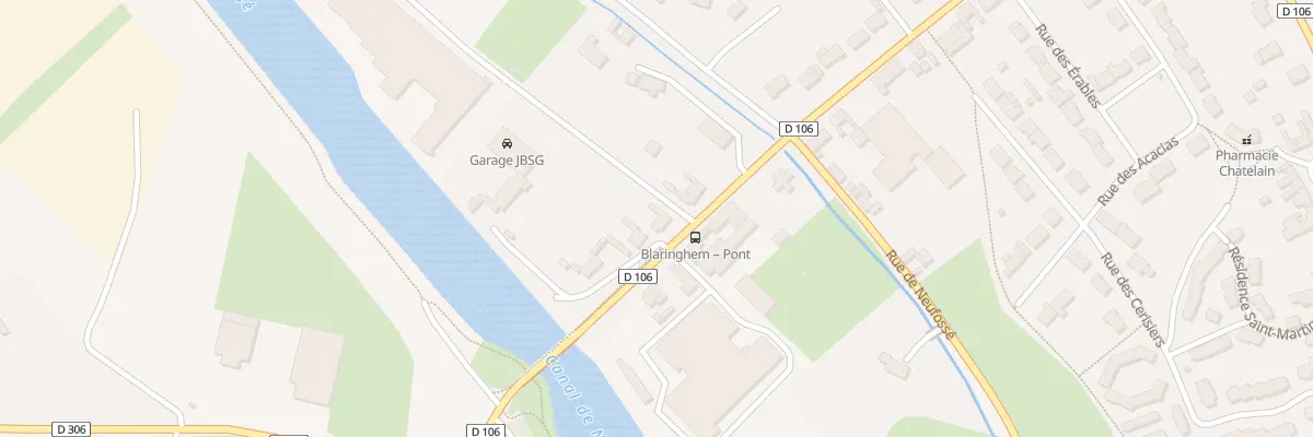 Plan du 418 Rue Andre Plockyn à Blaringhem