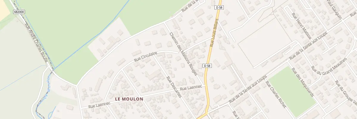 Plan du 26 Rue Circulaire à Bourges