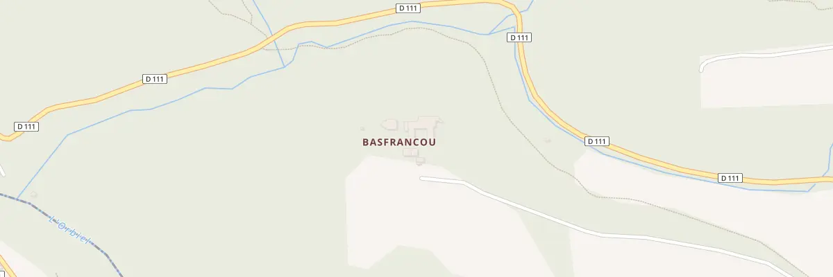 Plan de Baffrancou à Limousis