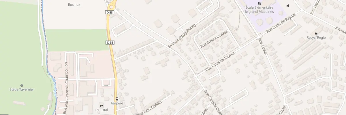 Plan du 31T Rue Camille Desmoulins à Bourges