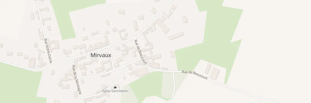 Plan du 3 Rue de Beaucourt à Mirvaux