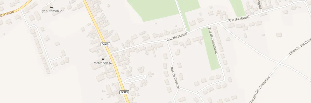 Plan du 122 Rue du Hamel à Lambres-lez-Aire