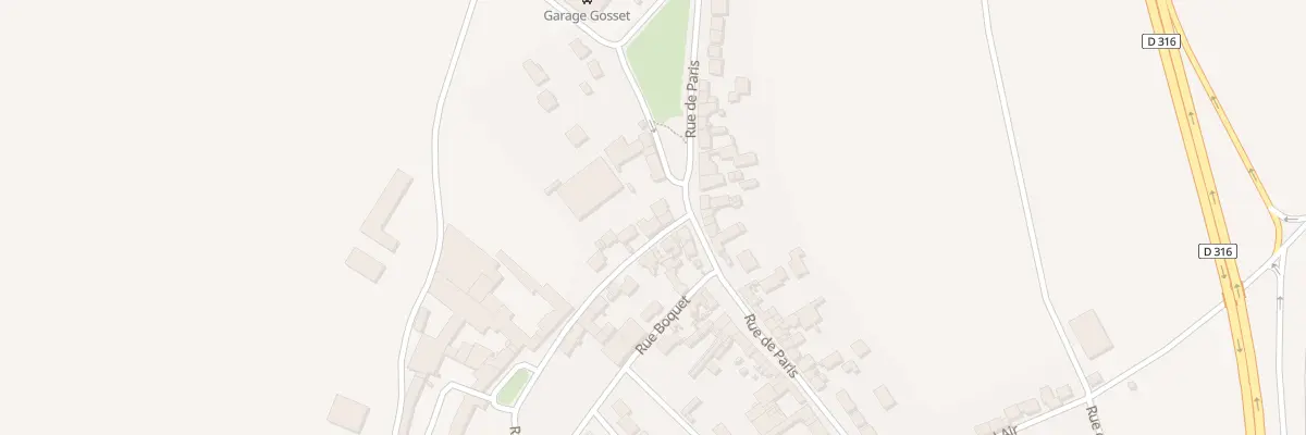 Plan du 2 Rue des Marronnièrs au Mesnil-Aubry