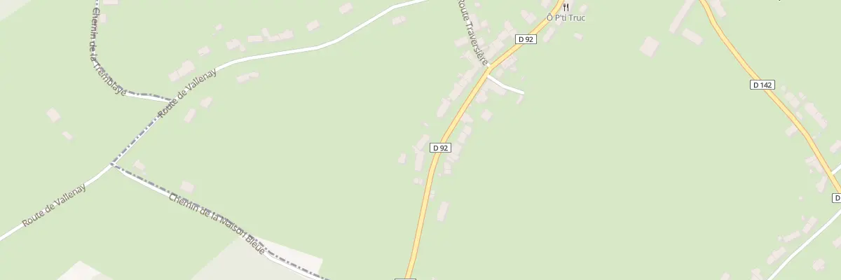 Plan du 24 Rte de Lignieres à Farges-Allichamps