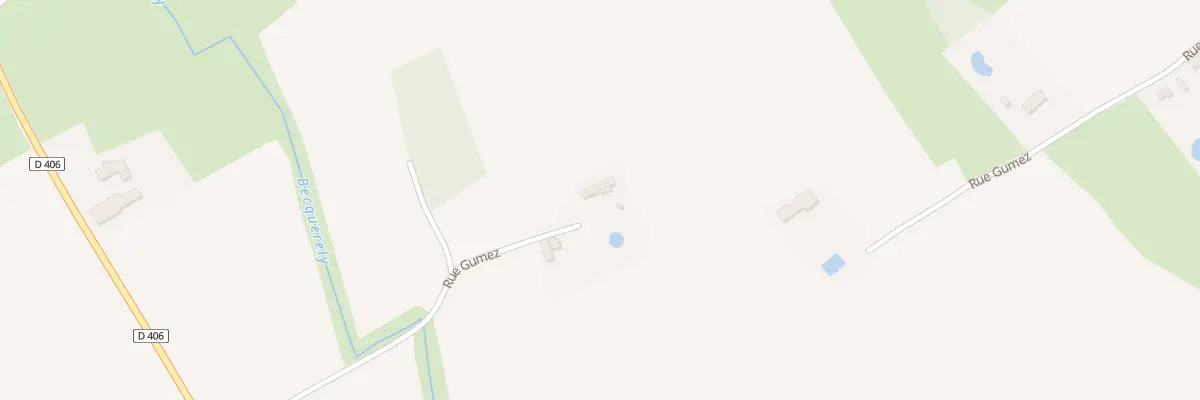 Plan du 315 Rue Gumez à Blaringhem