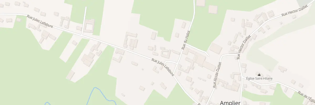 Plan du 252 Rue Jules Lefebvre à Amplier