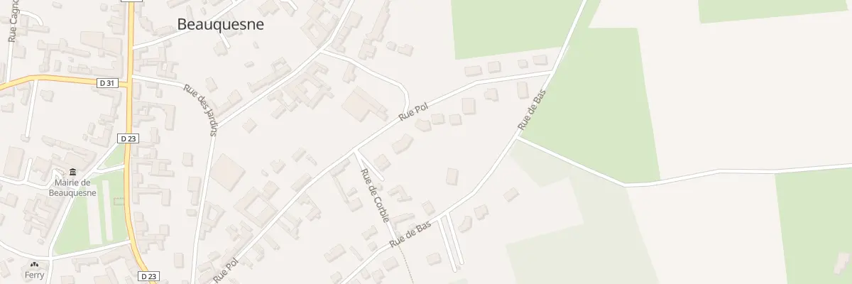 Plan du 28 Rue Pol à Beauquesne