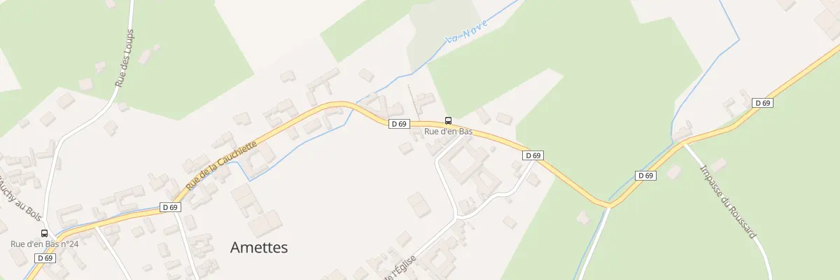 Plan du 4 Rue d’En Bas à Amettes