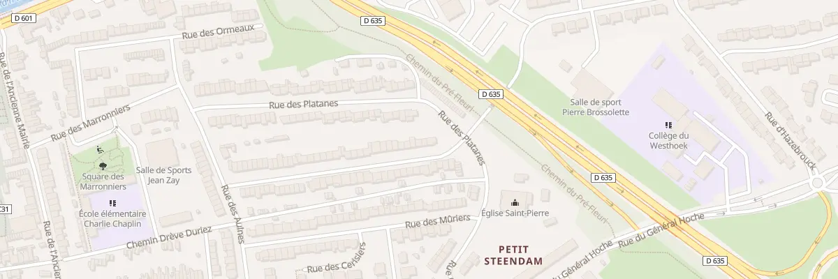 Plan du 5 Rue des Oliviers à Coudekerque-Branche