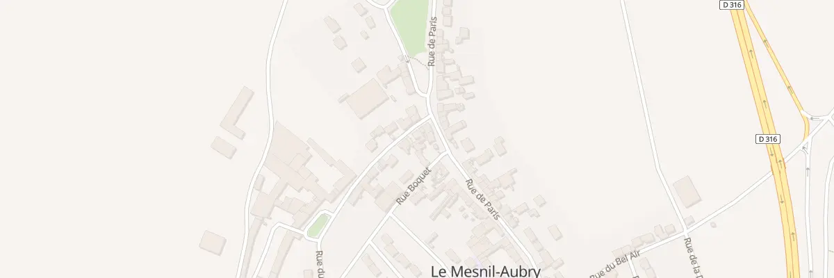 Plan du 3 Rue des Marronnièrs au Mesnil-Aubry