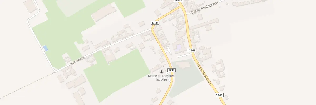 Plan du 178 Rue de Quernes à Lambres-lez-Aire