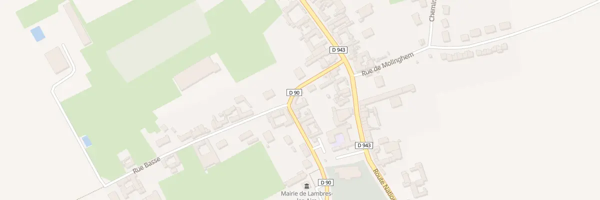 Plan du 81 Rue de Quernes à Lambres-lez-Aire
