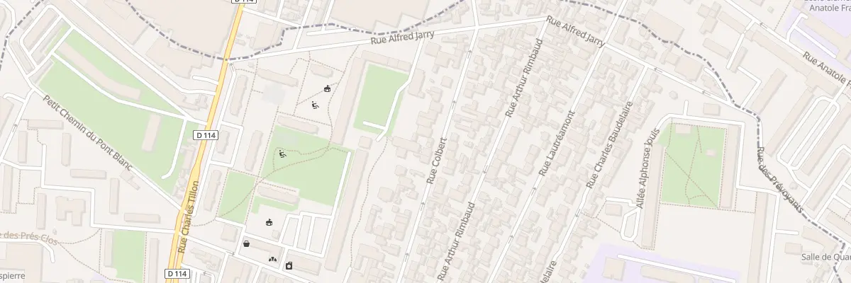 Plan du 37 Rue Colbert à Aubervilliers