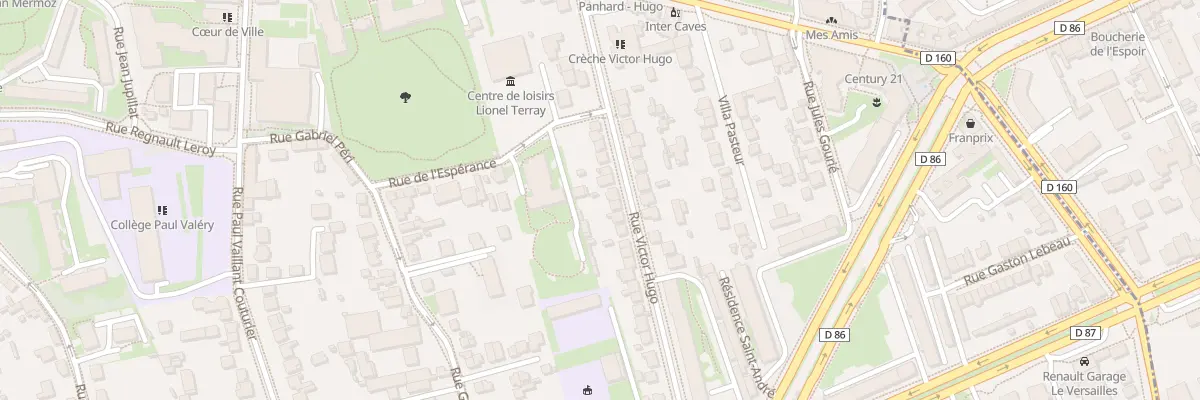 Plan du 43 Rue Victor Hugo à Thiais