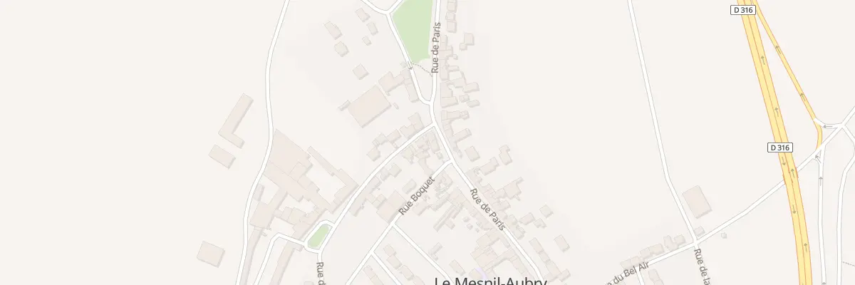 Plan du 1 Rue des Marronnièrs au Mesnil-Aubry