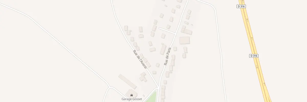 Plan du 8 Rue de l’Avenir au Mesnil-Aubry