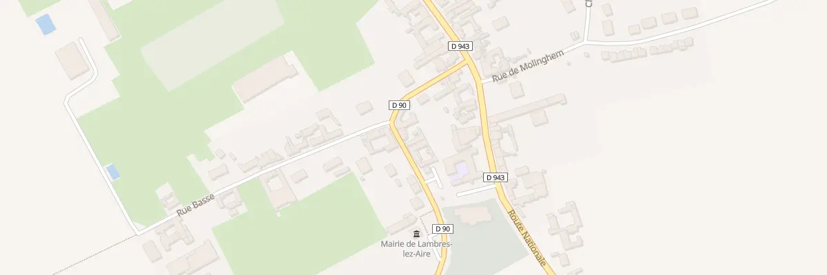 Plan du 125 Rue de Quernes à Lambres-lez-Aire