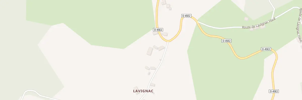 Plan du 22 Rte de Lavignac à Margerides