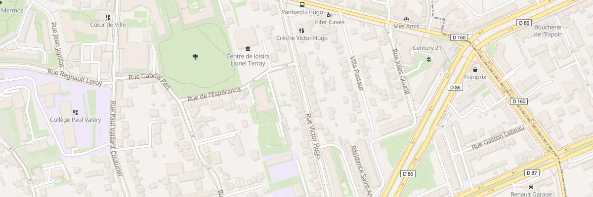 Plan du 45 Rue Victor Hugo à Thiais