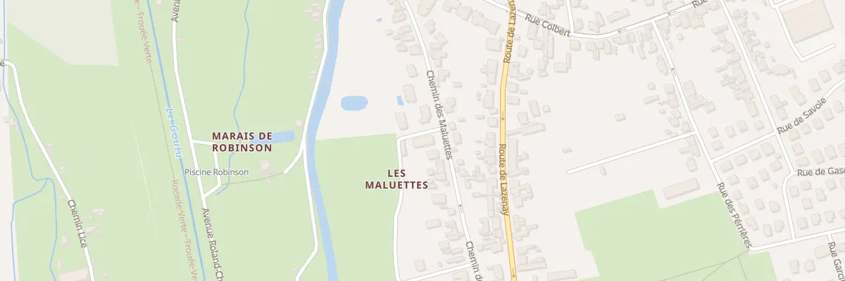 Plan du 28 Che des Maluettes à Bourges