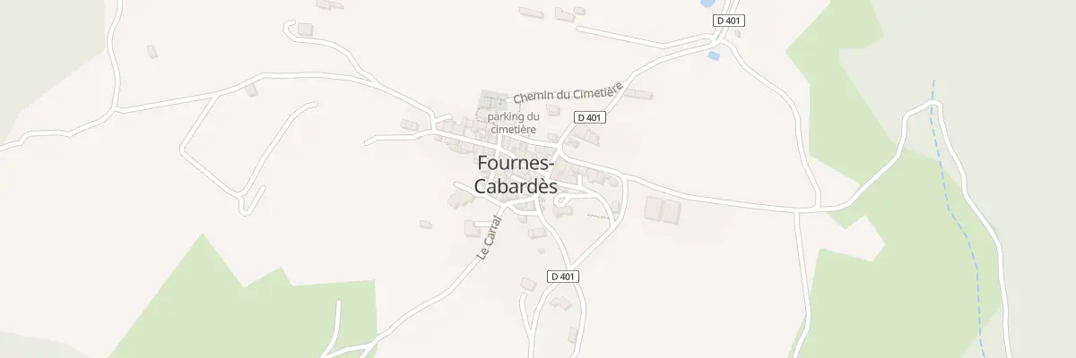Plan du 11 Rue de la Fontaine à Fournes-Cabardès