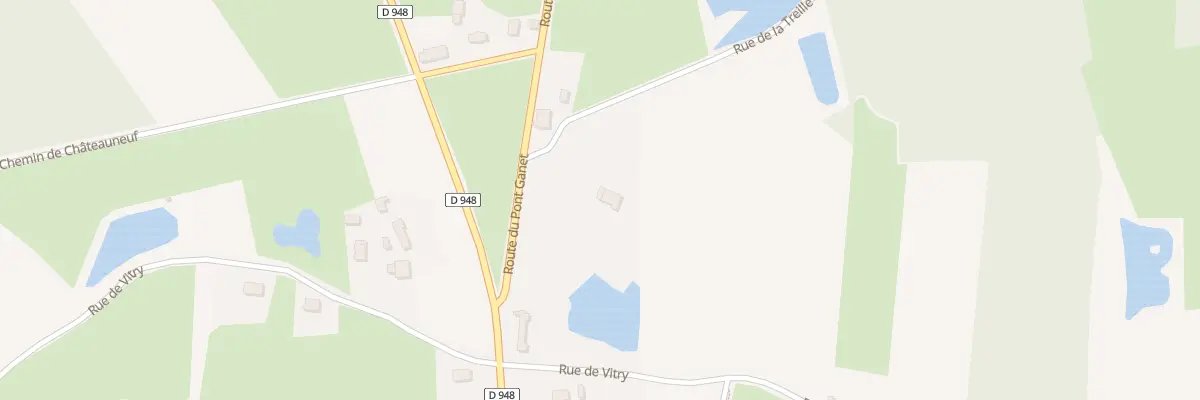 Plan du 2 Rue de la Treille à Châtenoy