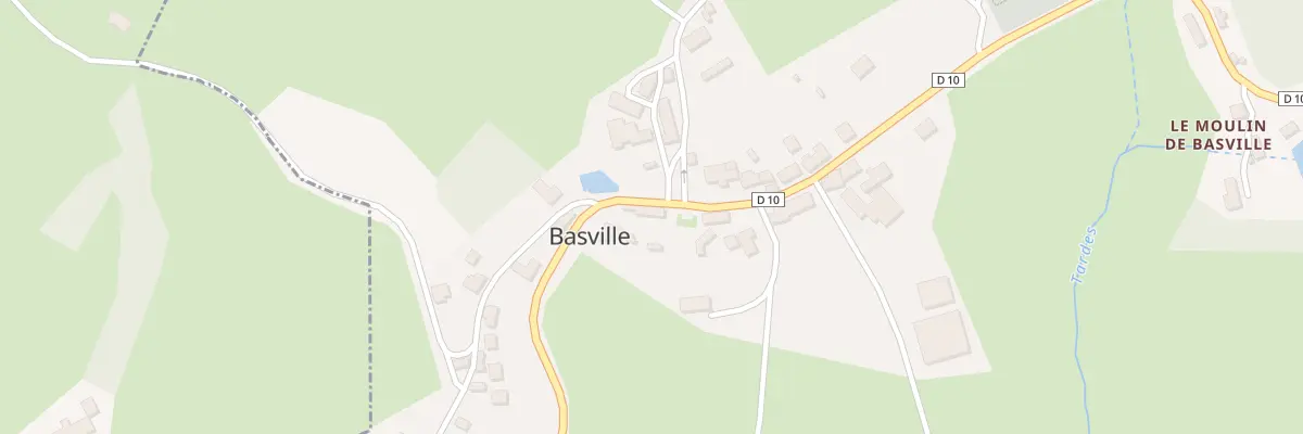 Plan du 8 Grande Rue à Basville