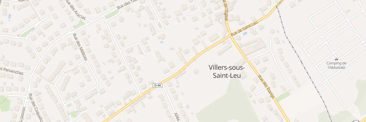 Plan du 12 Rue de Précy à Villers-sous-Saint-Leu