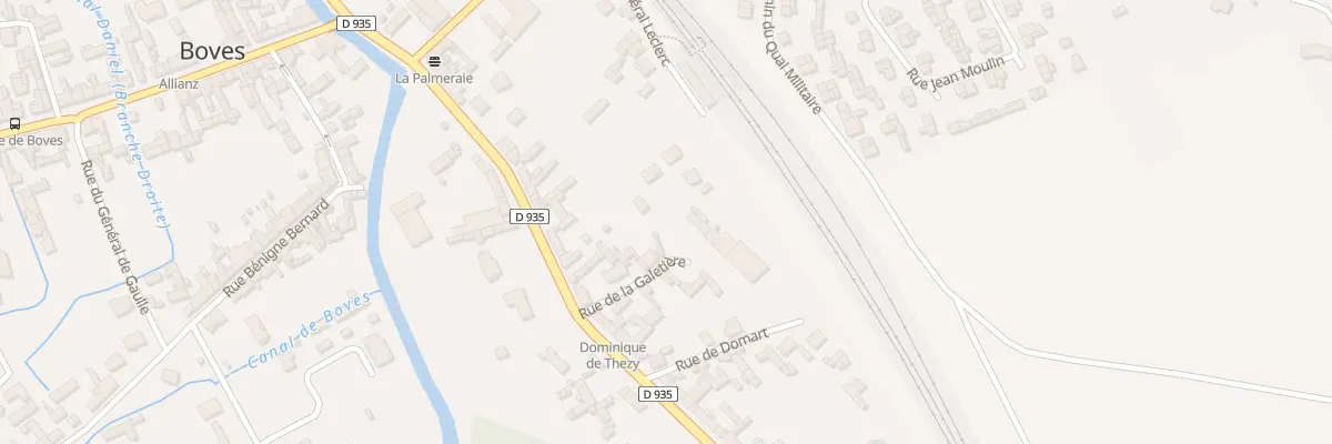 Plan du 5T Rue de la Galetière à Boves