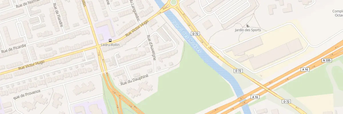 Plan du 440 Rue de Provence à Coudekerque-Branche