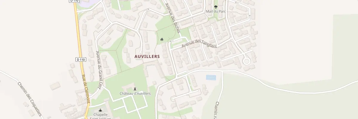 Plan du 4 Av des Biches à Neuilly-sous-Clermont