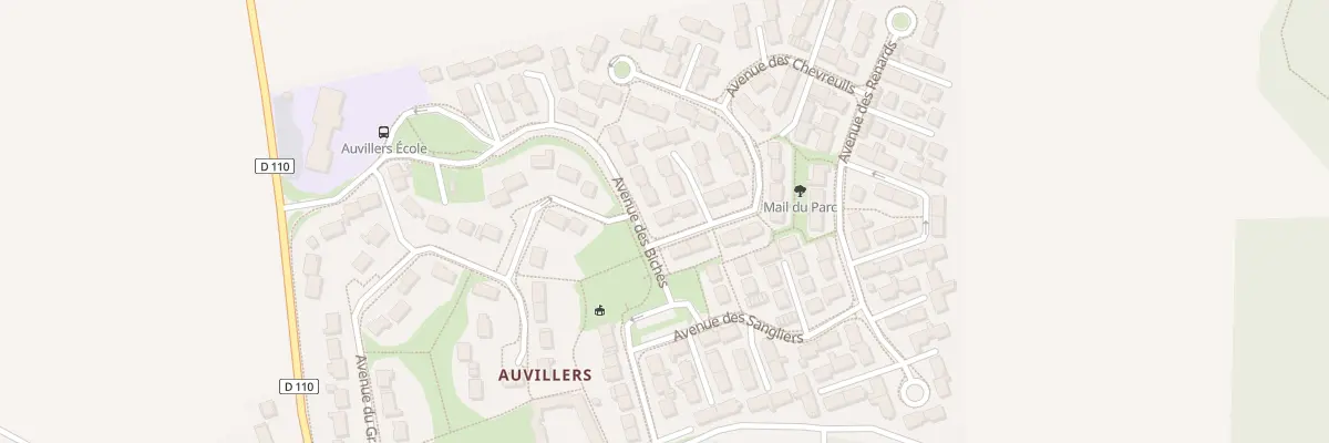 Plan du 8 Av des Biches à Neuilly-sous-Clermont