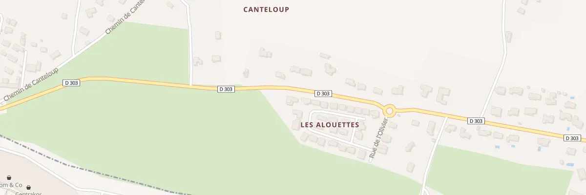 Plan du 28 Rue de l’Olivier à Berriac