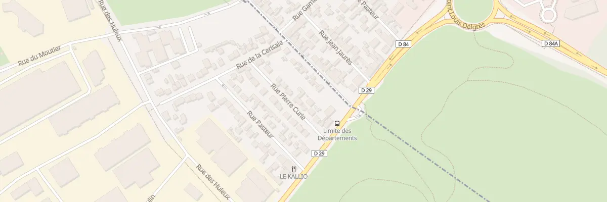 Plan du 8 Rue Pierre Curie à Stains