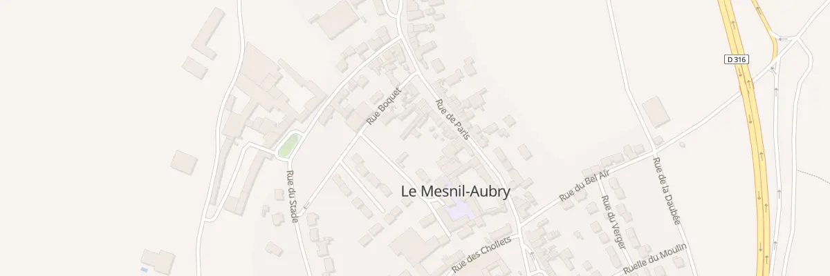 Plan du 81 Rue de Paris au Mesnil-Aubry