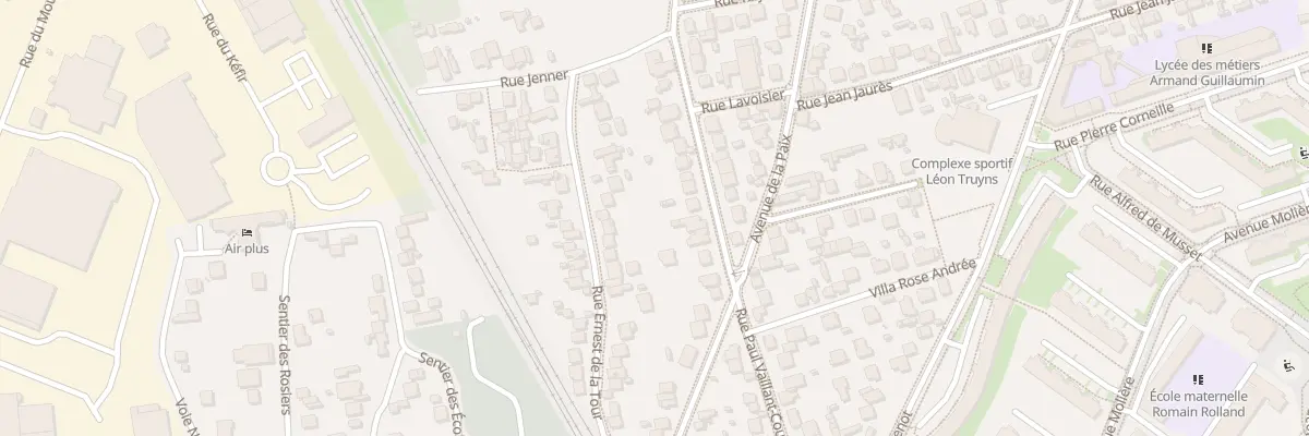 Plan du 73A Rue Paul Vaillant Couturier à Orly