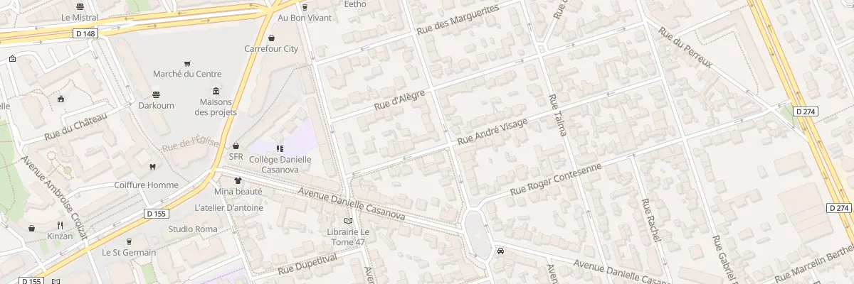 Plan du 32 Rue André Visage à Vitry-sur-Seine