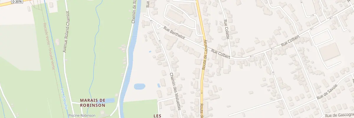 Plan du 3 Che des Maluettes à Bourges