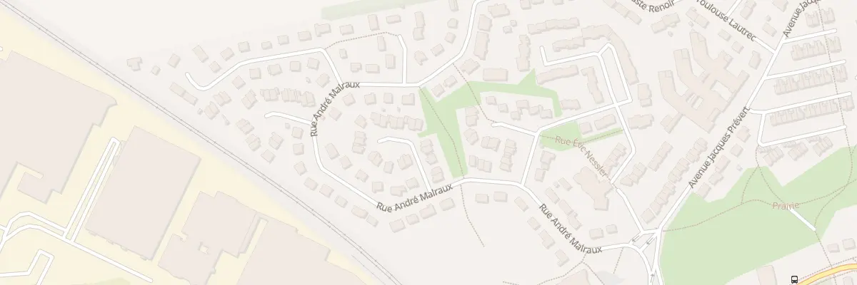 Plan du 26 Rue André Malraux au Malesherbois