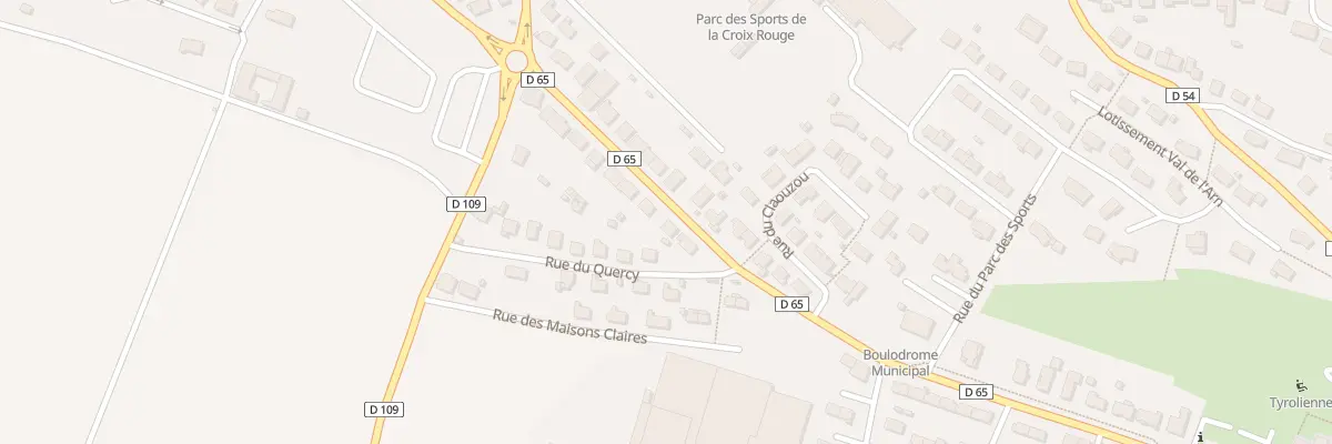 Plan du 3 Av de la Croix Rouge à Pont-de-Larn