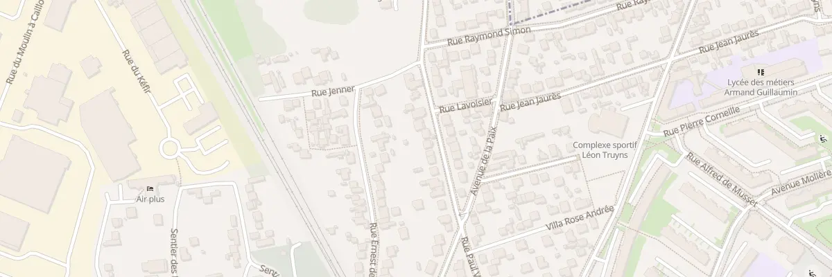 Plan du 77 Rue Paul Vaillant Couturier à Orly