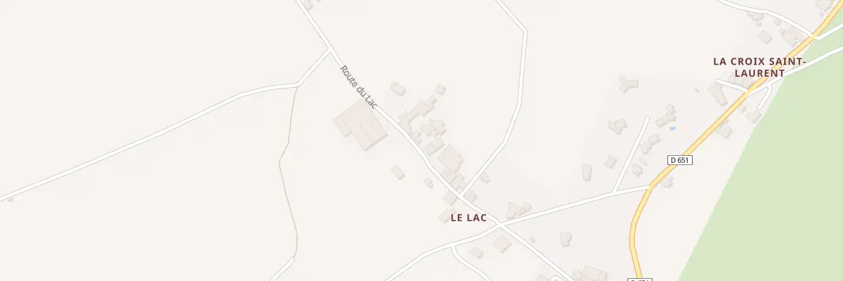 Plan du 5118 Le Lac à Goutrens