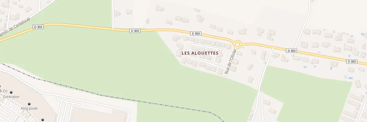 Plan du 34 Rue de l’Olivier à Berriac